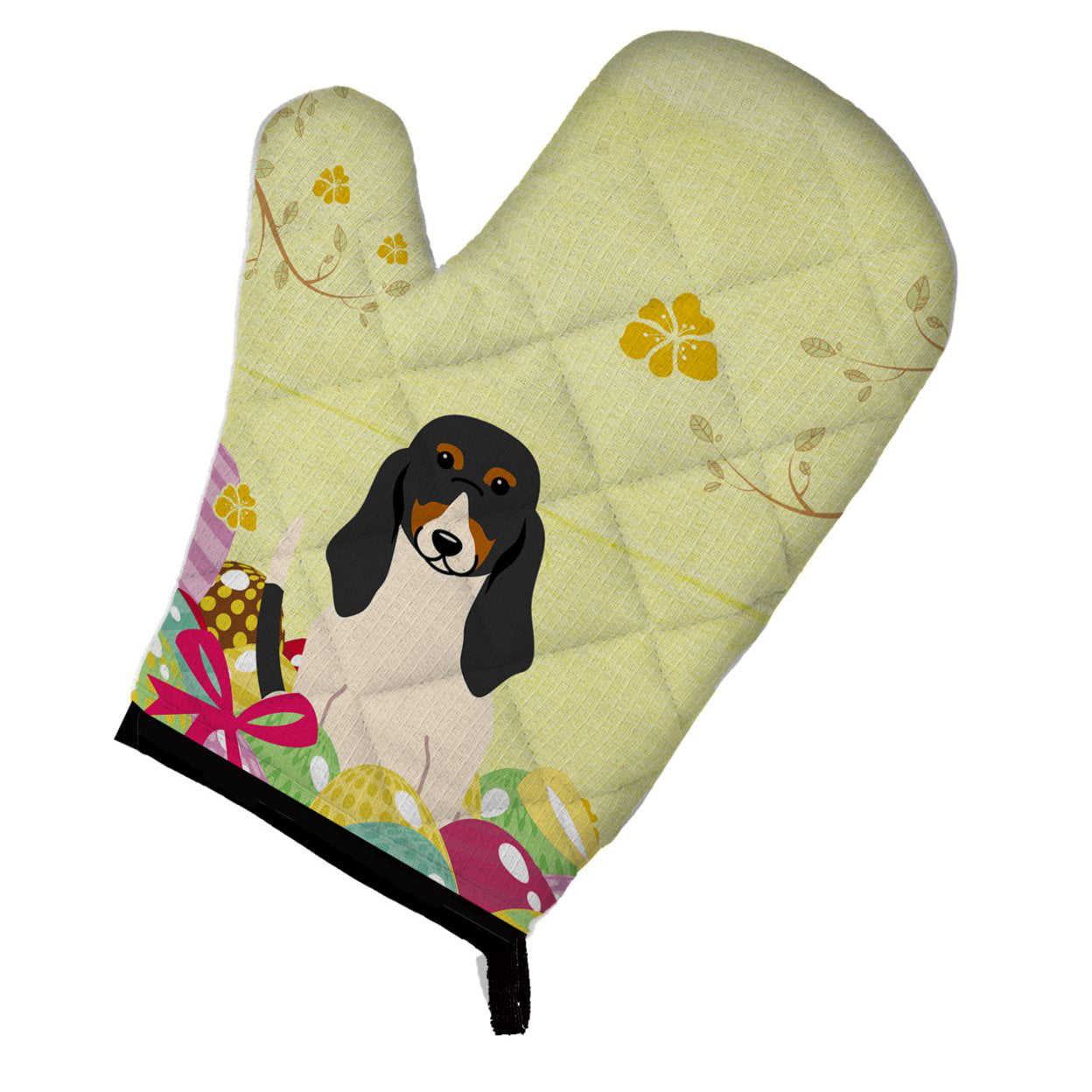 BB6044OVMT Easter Eggs Swiss Hound Oven Mitt