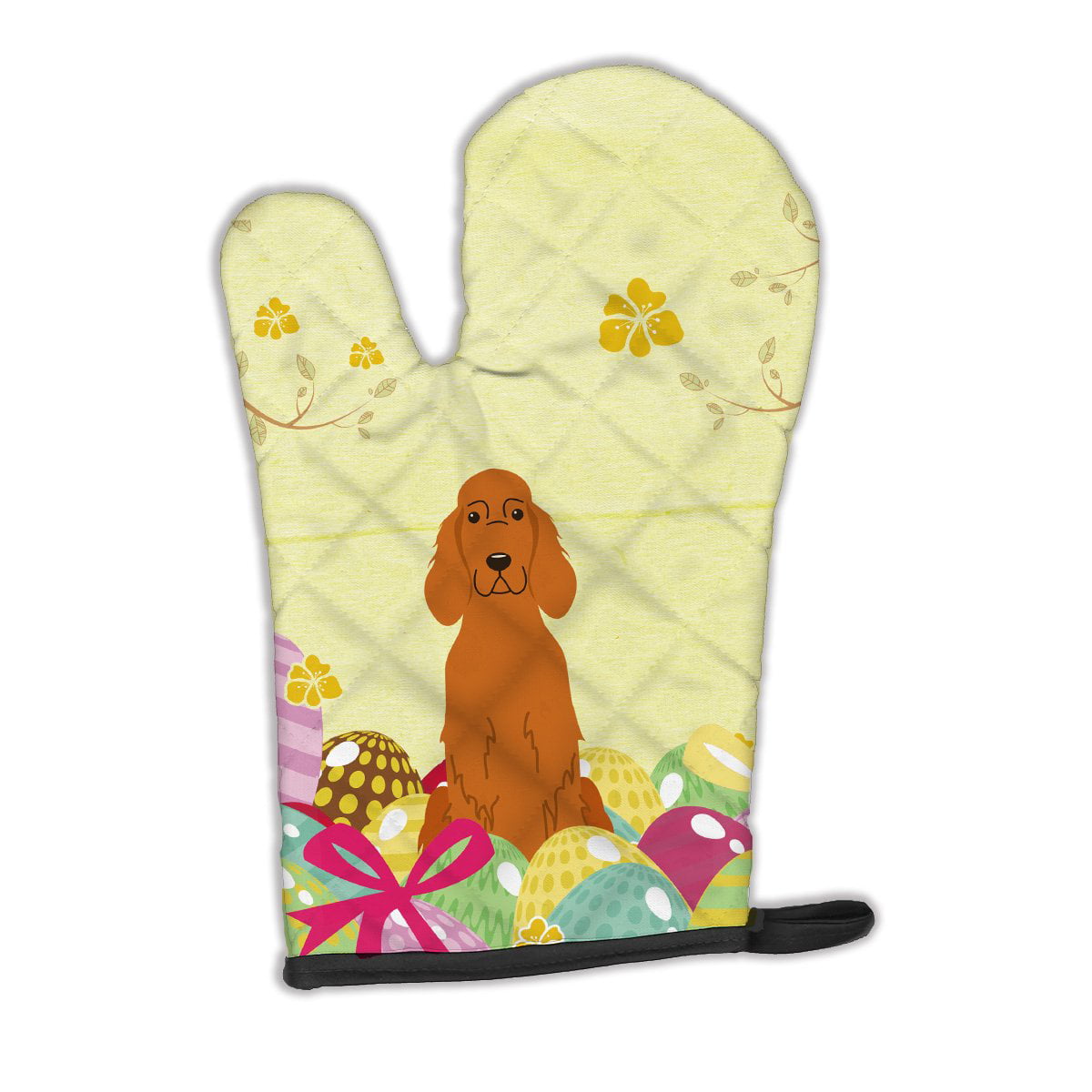 BB6064OVMT Easter Eggs Irish Setter Oven Mitt