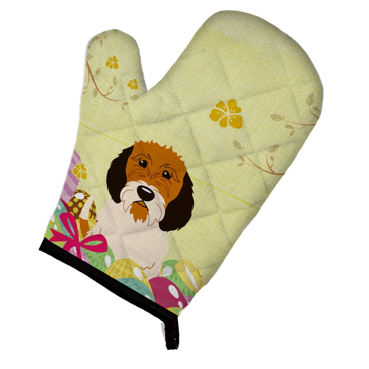 Easter Eggs Petit Basset Griffon Veenden Oven Mitt