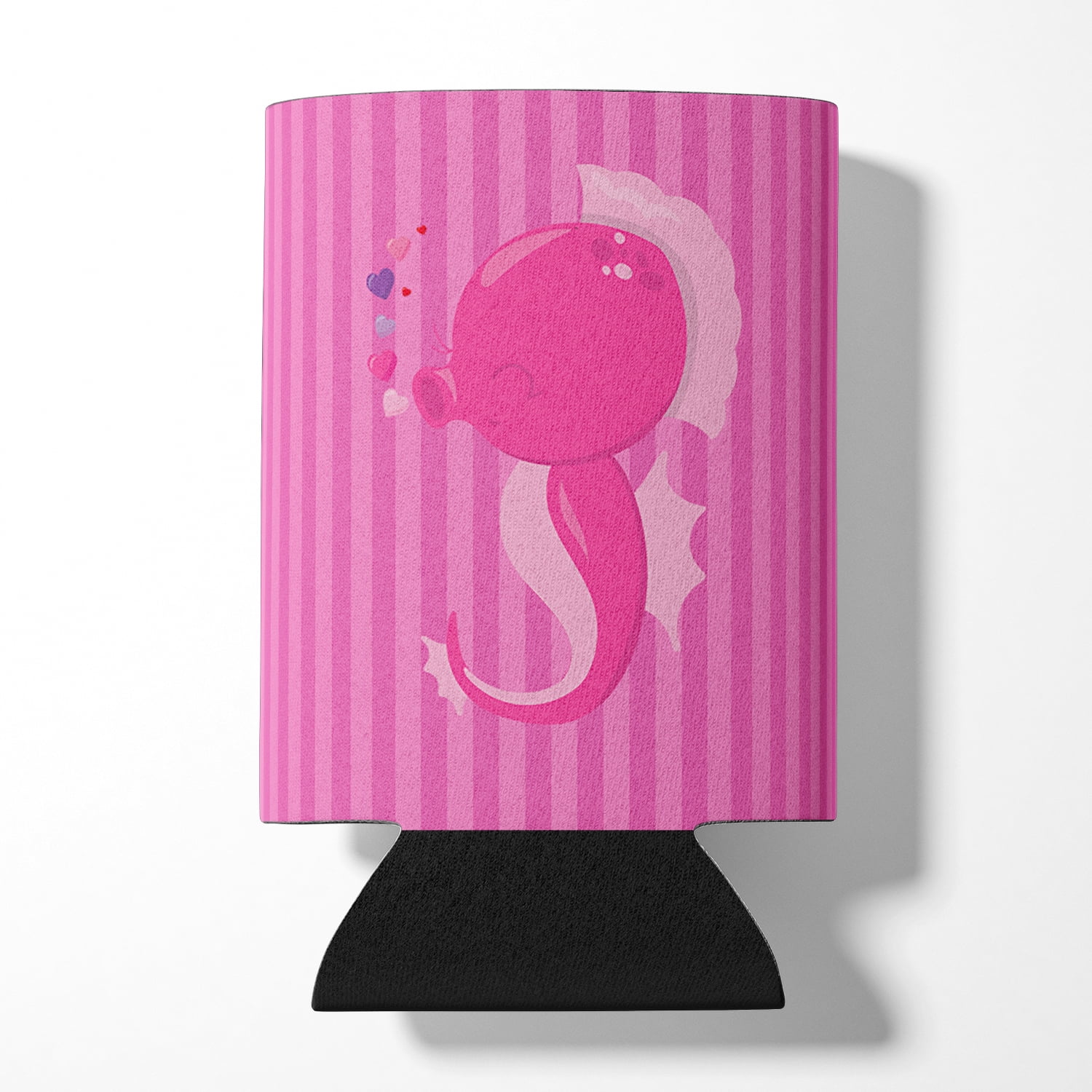 Pink Seahorse Can or Bottle Hugger