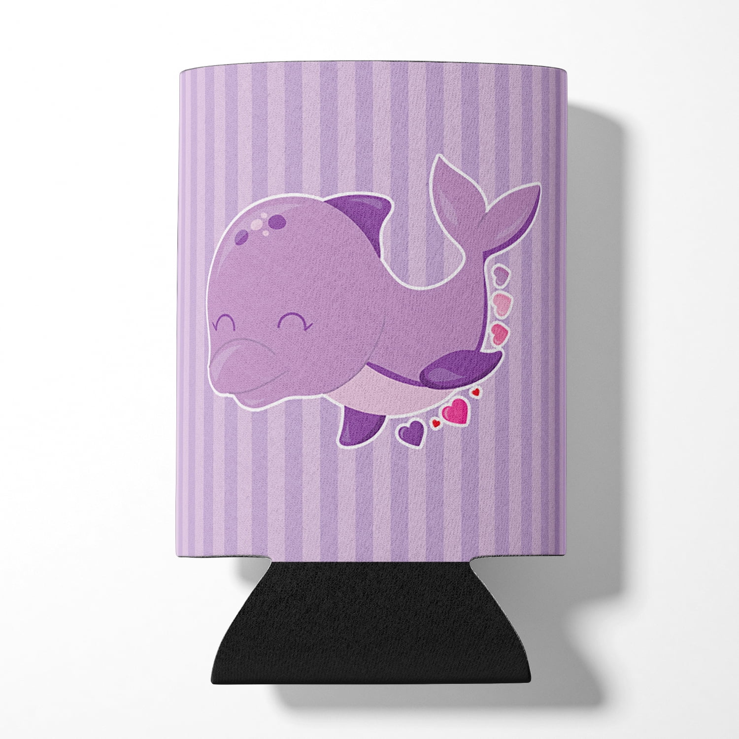 BB7132CC Purple Dolphin Can or Bottle Hugger