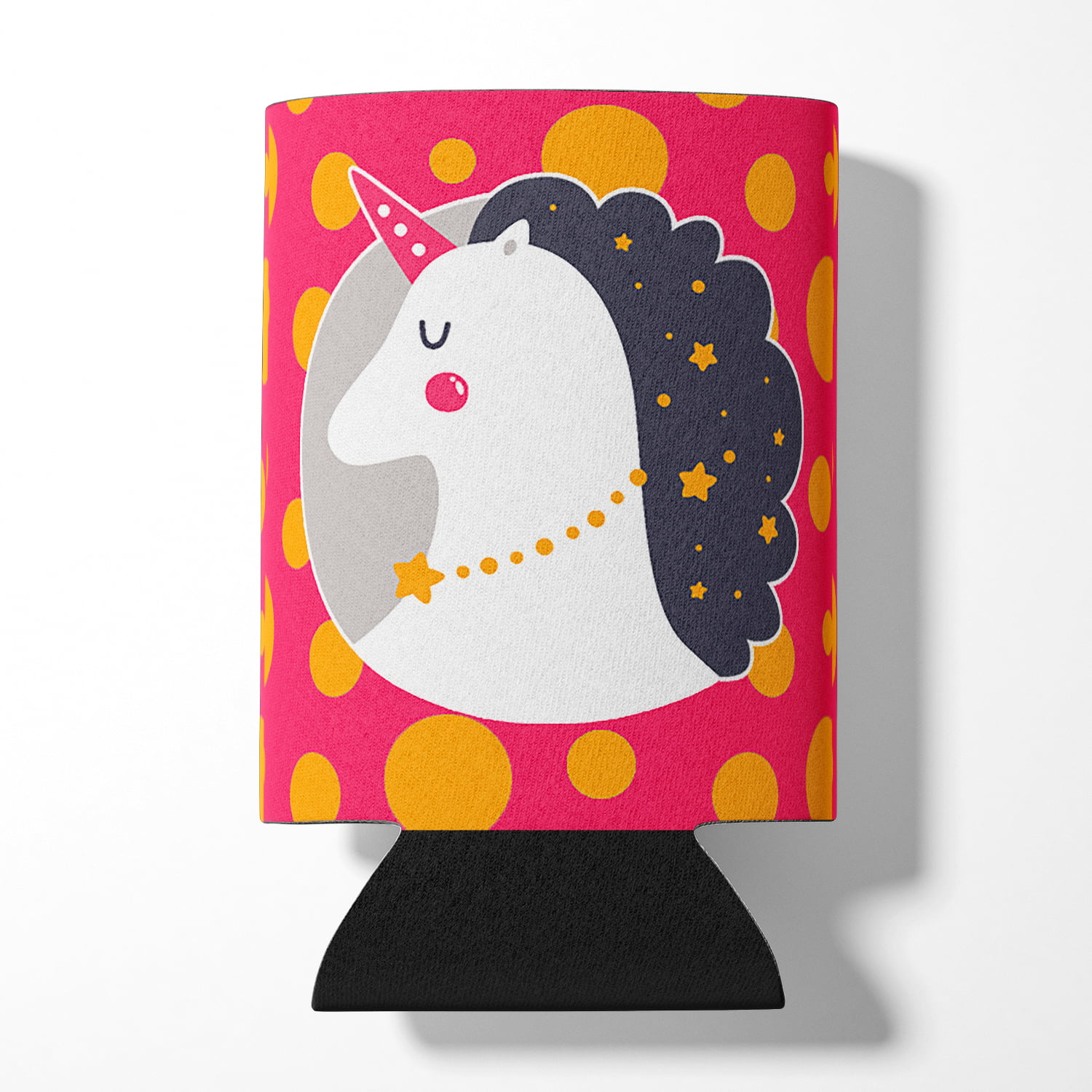 Unicorn Orange Polkadots Can or Bottle Hugger