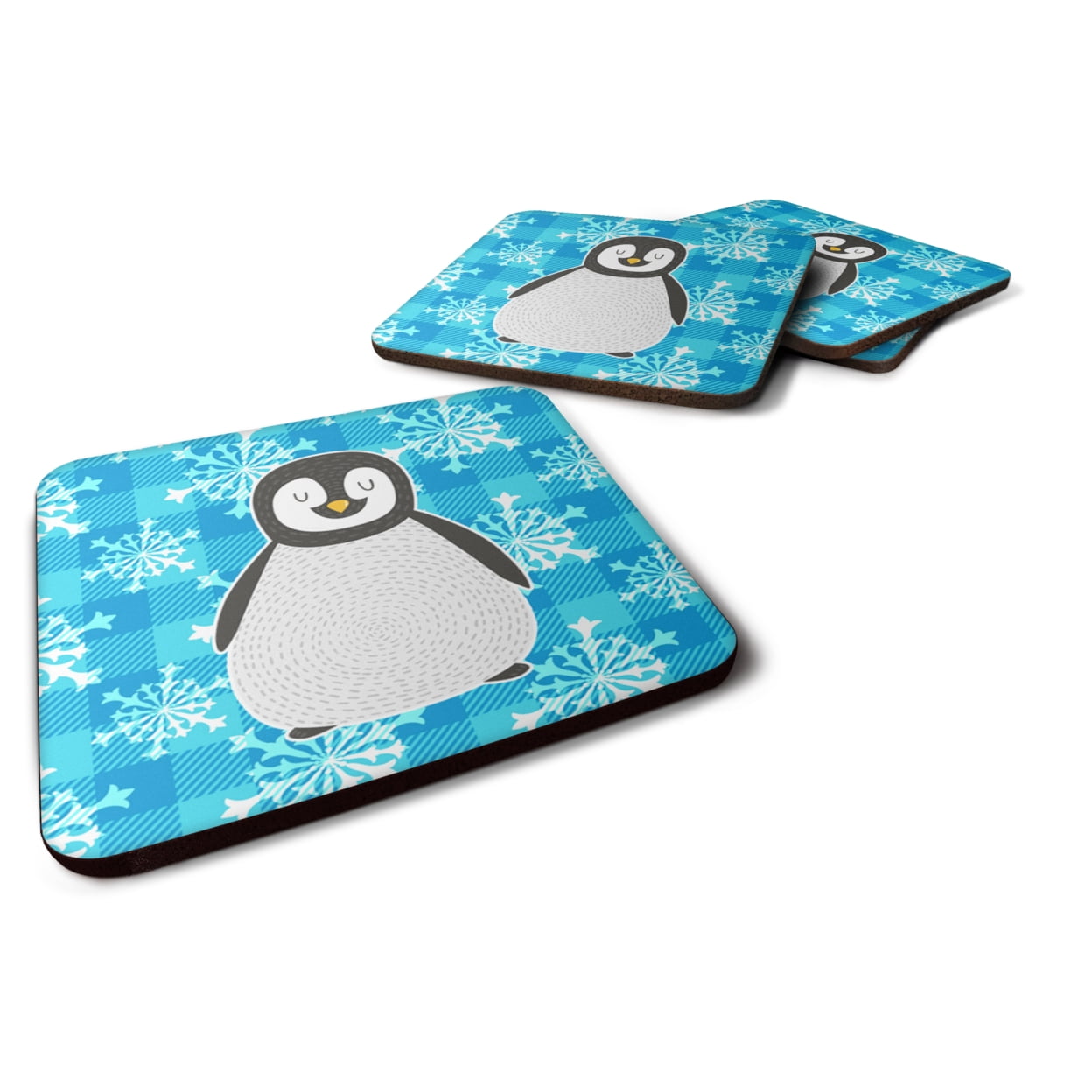Picture of Carolines Treasures BB6771FC Penguin Foam Coasters - Set of 4