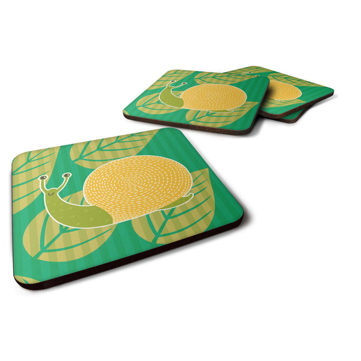 Snail Foam Coasters - Set of 4