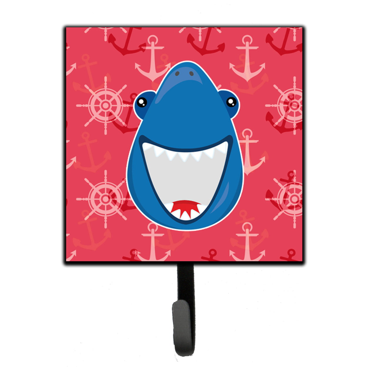 Picture of Carolines Treasures BB6945SH4 Shark Wide Open Leash or Key Holder