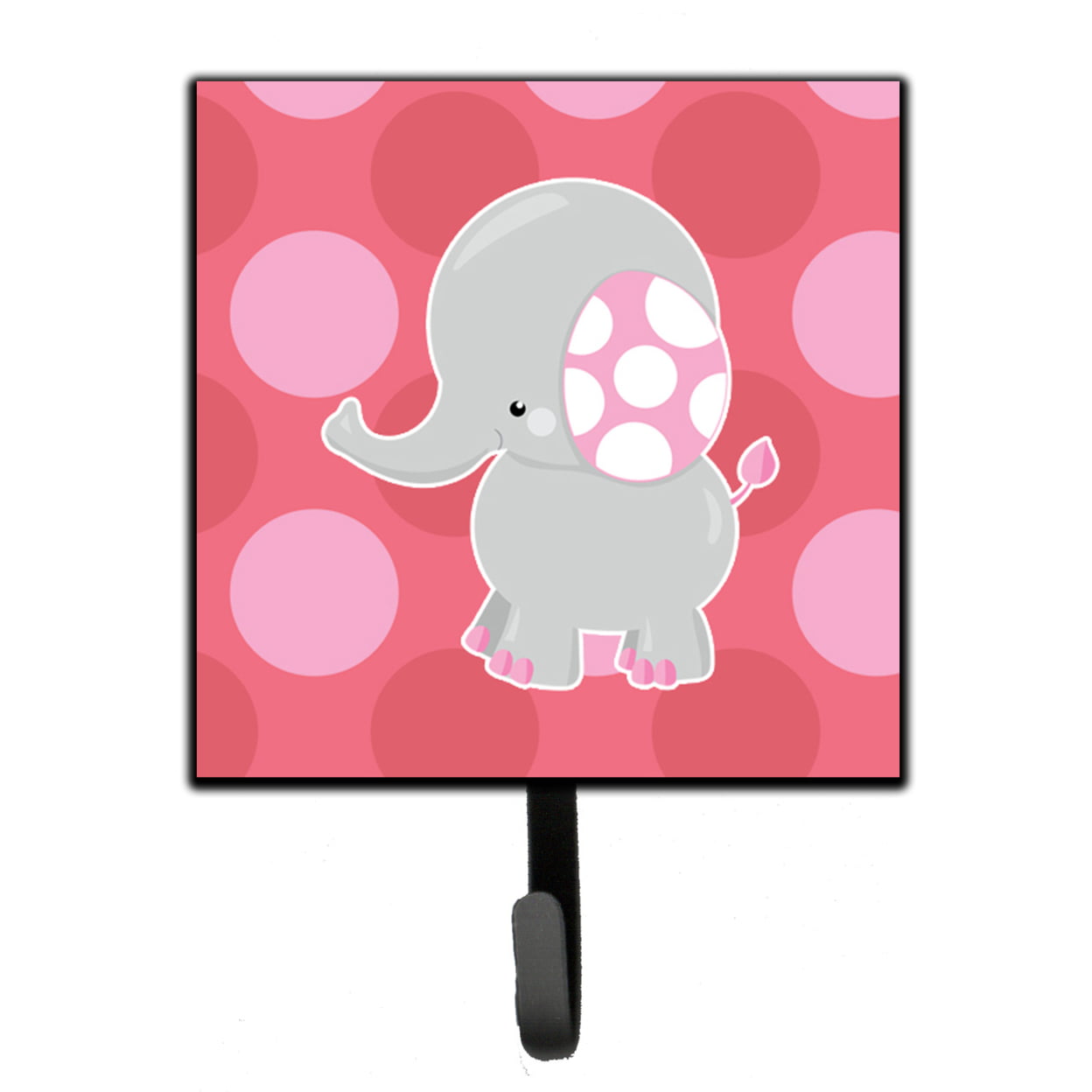 Elephant Big Polkadots Leash or Key Holder