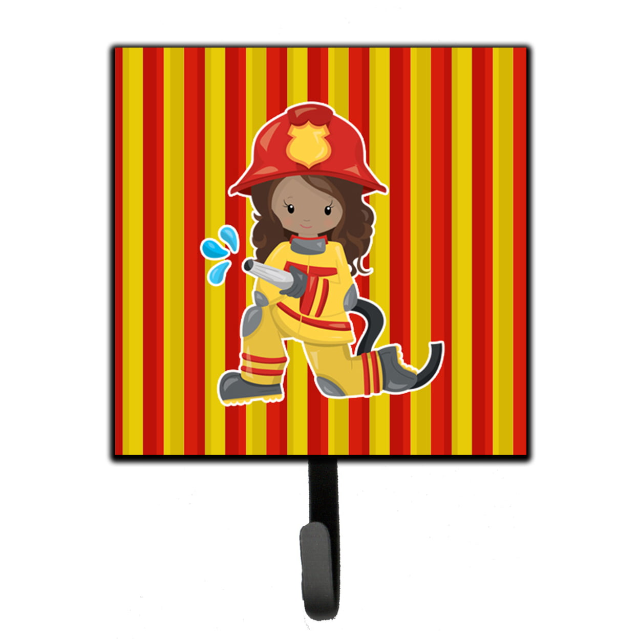 Fireman Girl Leash or Key Holder