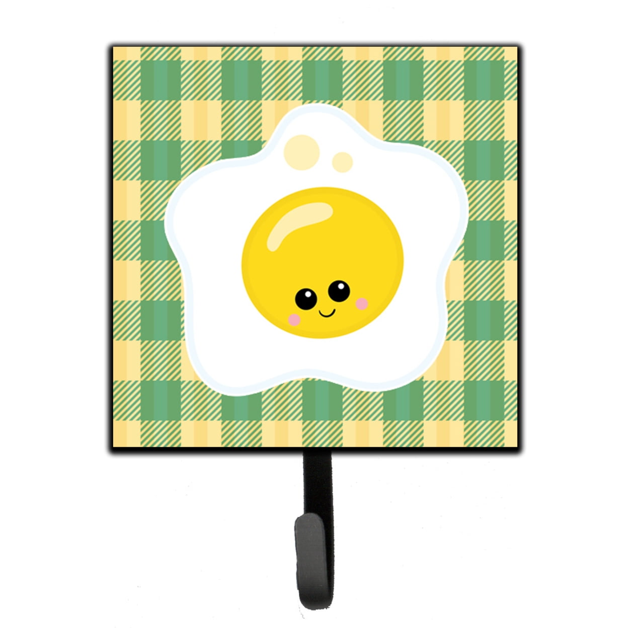 Fried Egg Face Leash or Key Holder