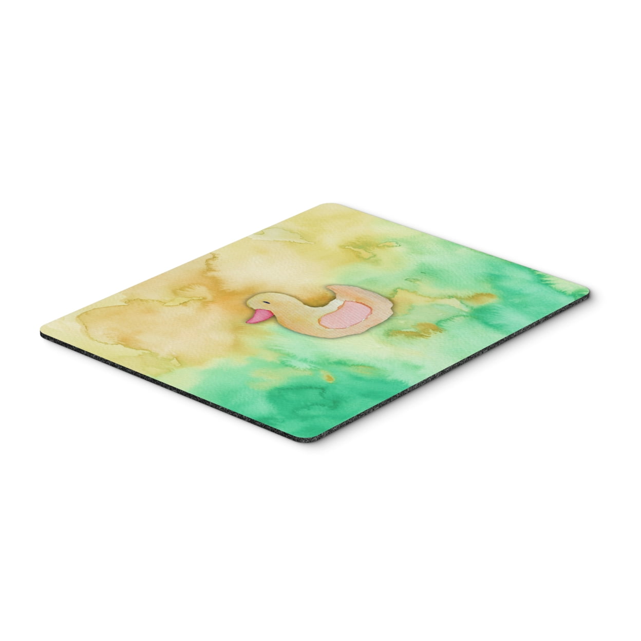 Rubber Duckie Watercolor Mouse Pad, Hot Pad or Trivet