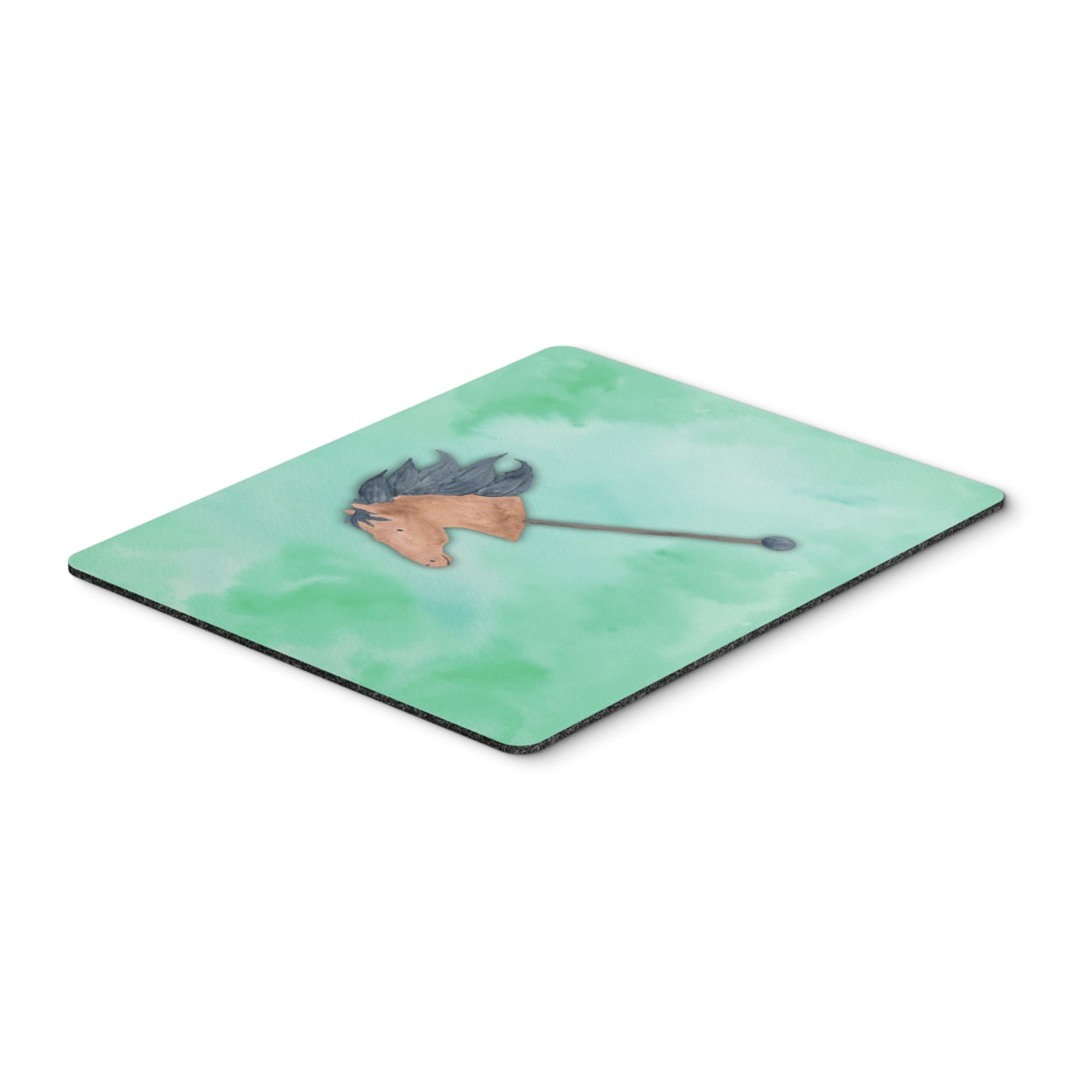 Stick Horse Watercolor Mouse Pad, Hot Pad or Trivet