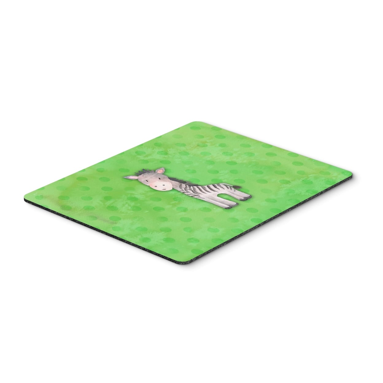 Polkadot Zebra Watercolor Mouse Pad, Hot Pad or Trivet