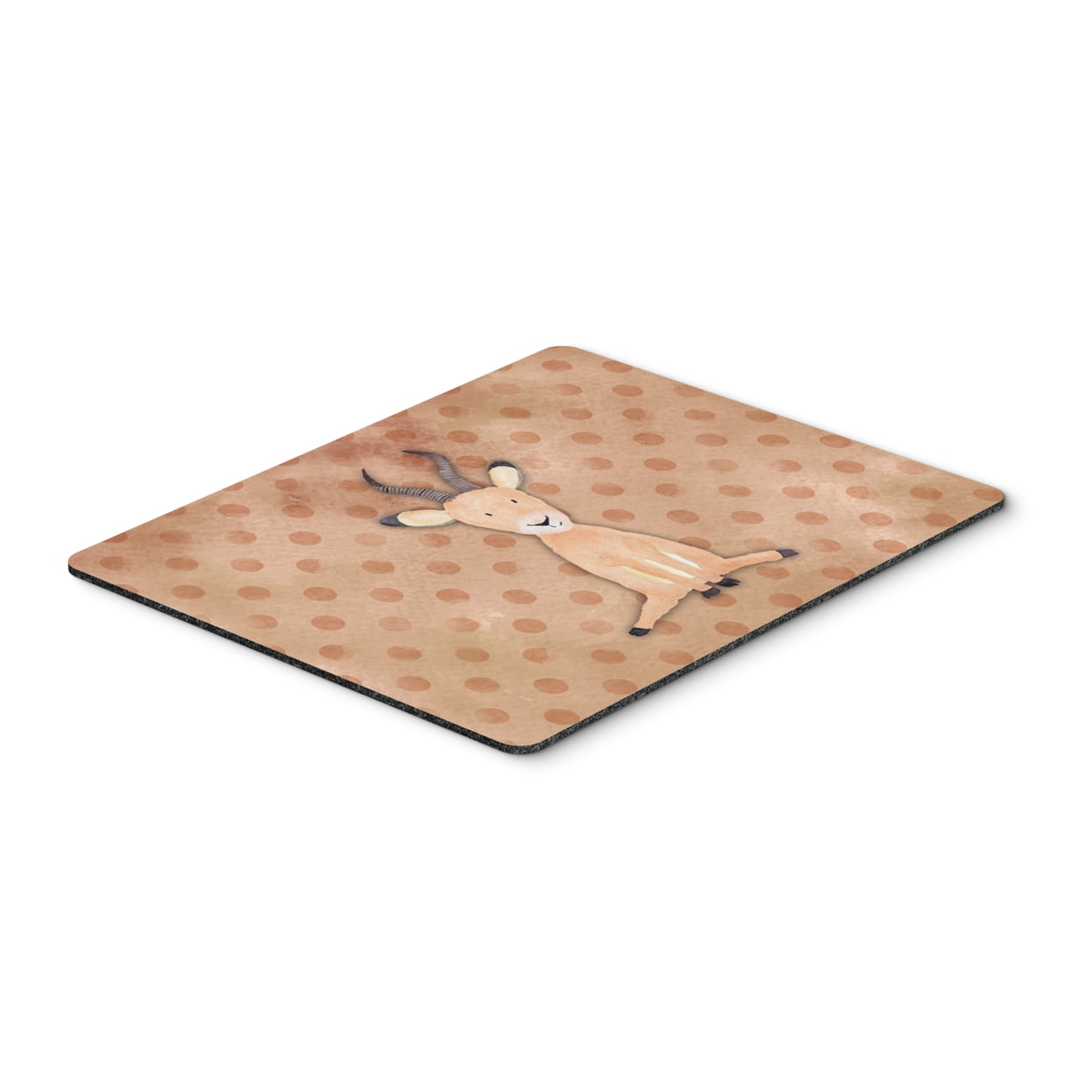 Polkadot Antelope Watercolor Mouse Pad, Hot Pad or Trivet