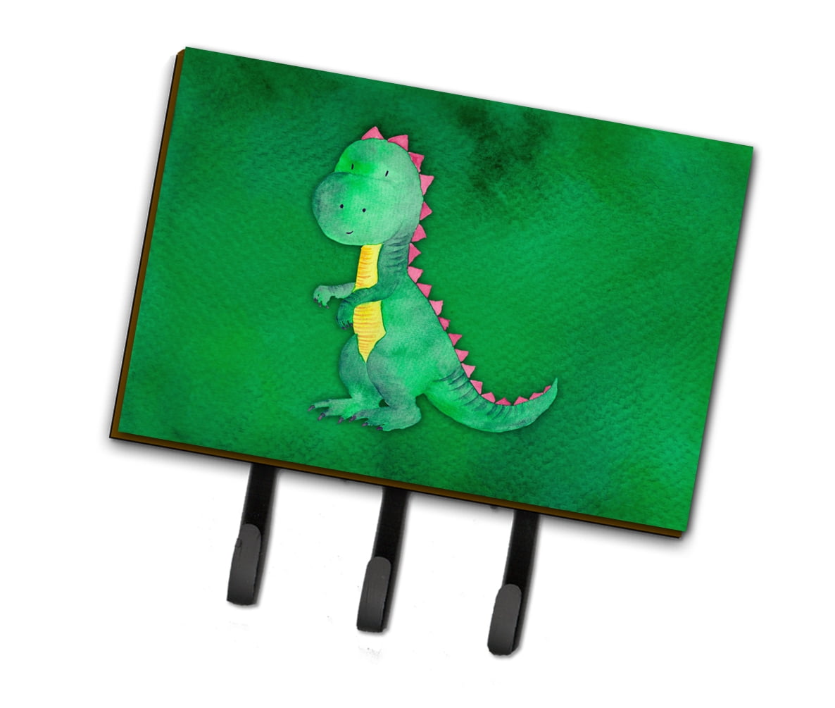 Tyrannosaurus Rex Watercolor Leash or Key Holder