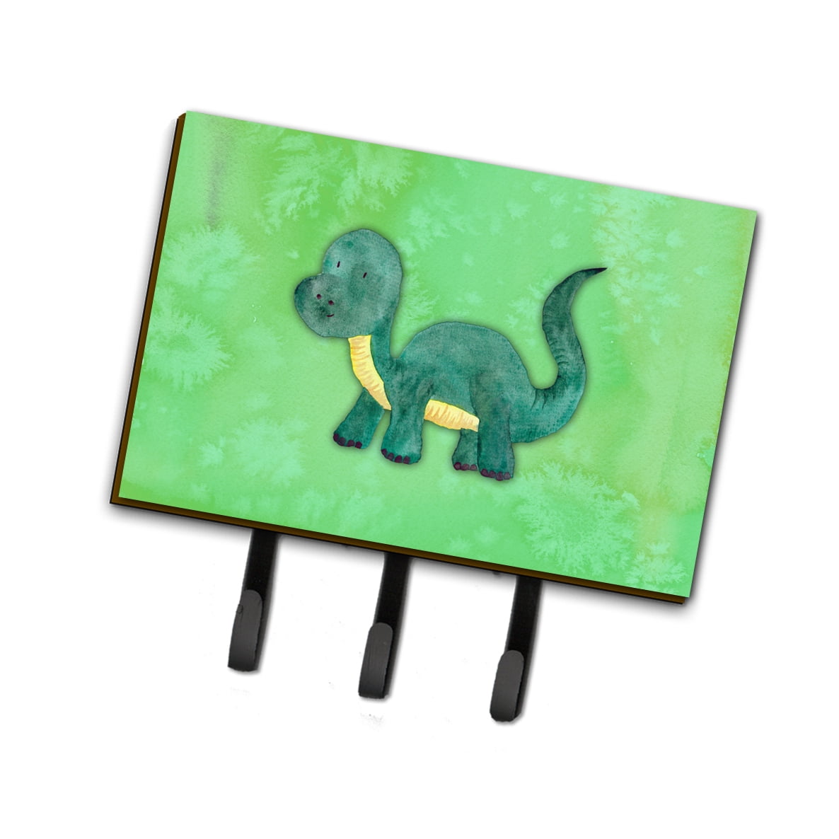 BB7404TH68 Brontosaurus Watercolor Leash or Key Holder
