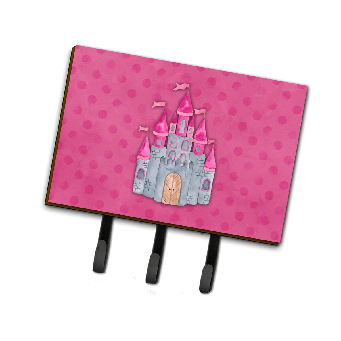 Princess Castle Watercolor Leash or Key Holder