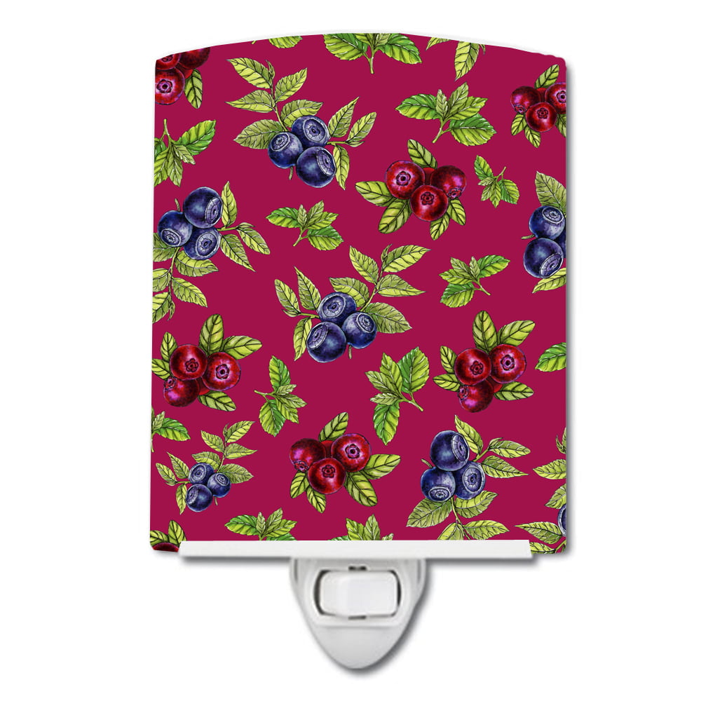 BB5209CNL Berries Ceramic Night Light