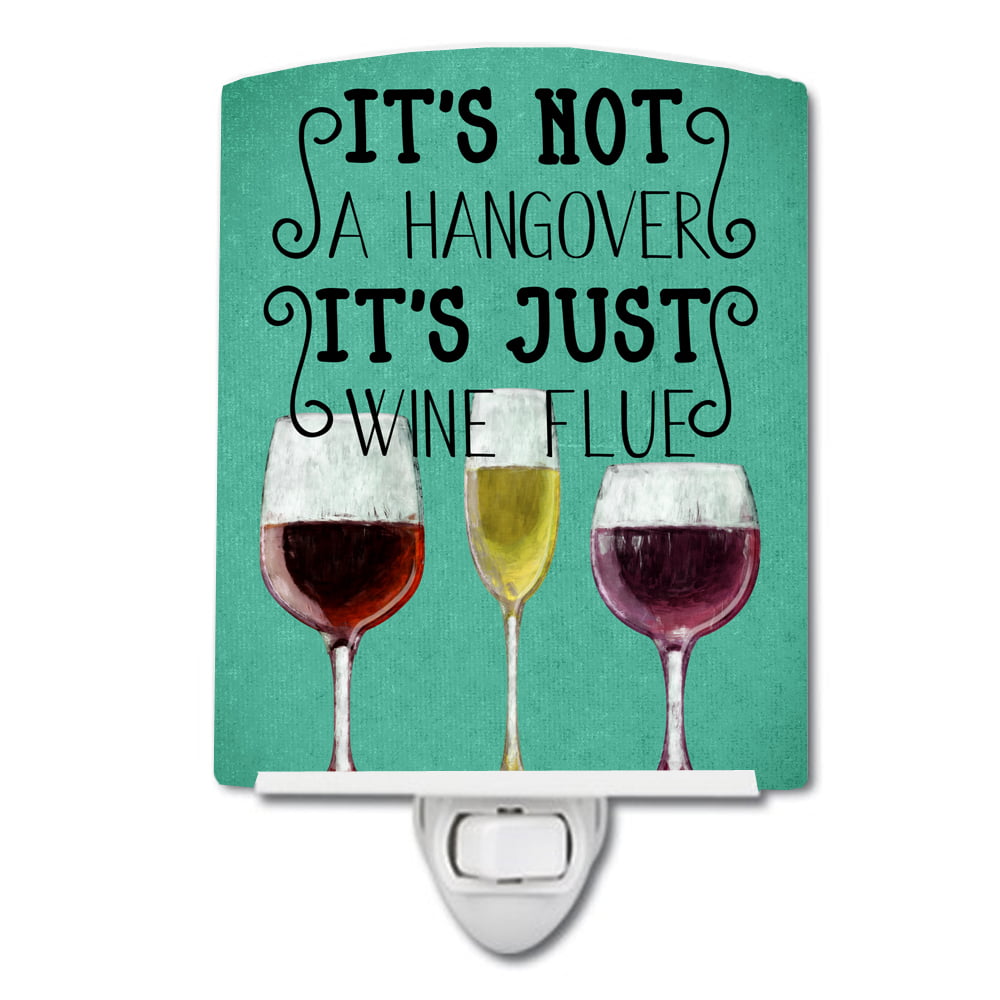 BB5409CNL Wine Flue Sign Ceramic Night Light