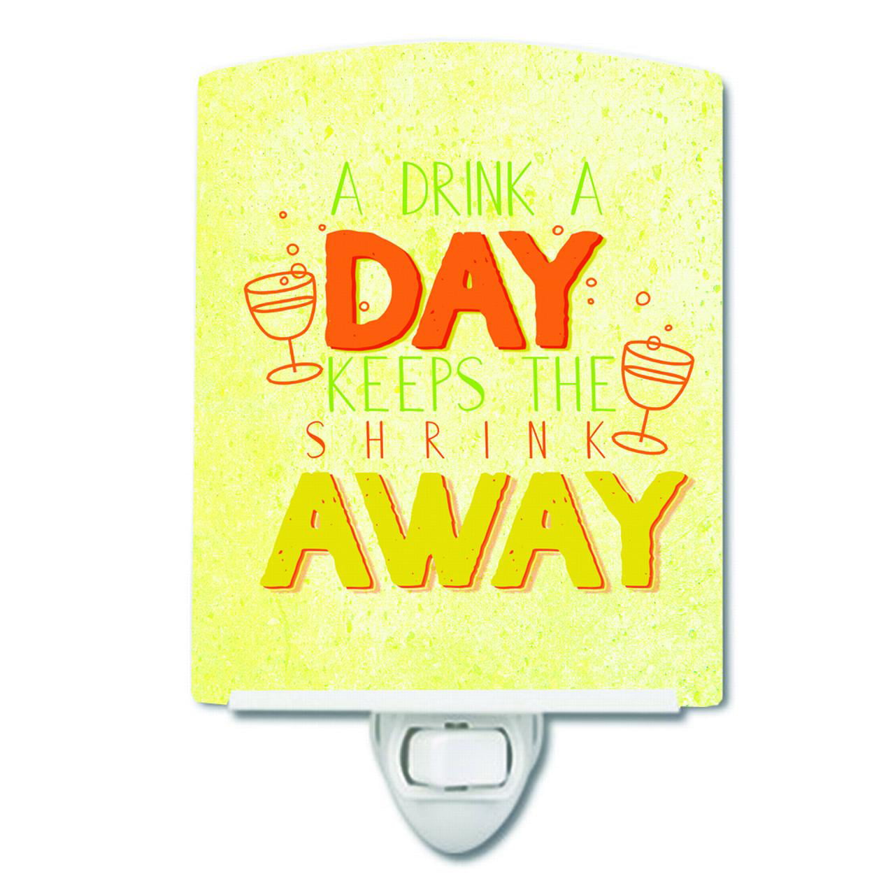 A Drink a Day Ceramic Night Light