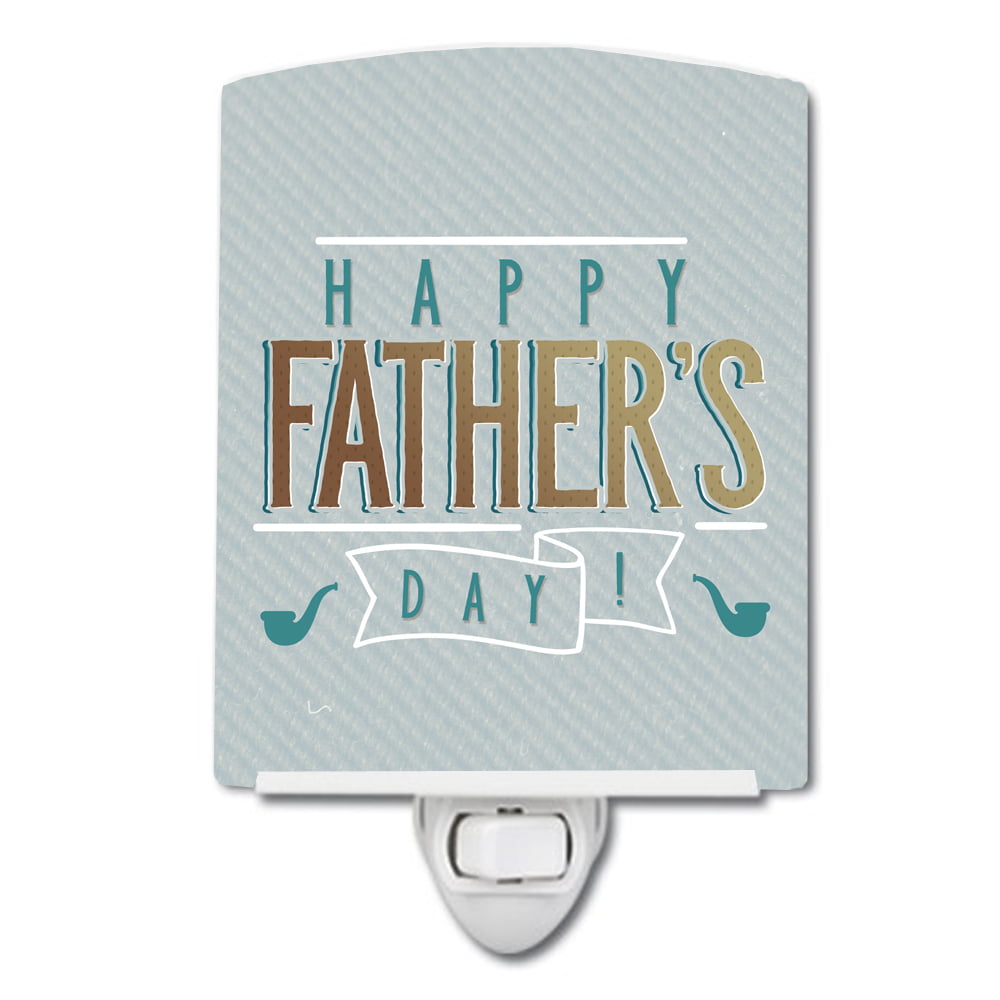 Happy Fathers Day Ceramic Night Light