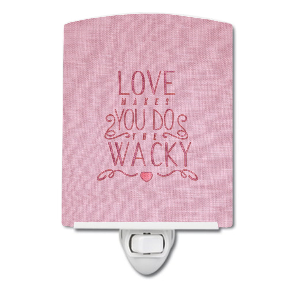 Love Makes You Do The Wacky Ceramic Night Light