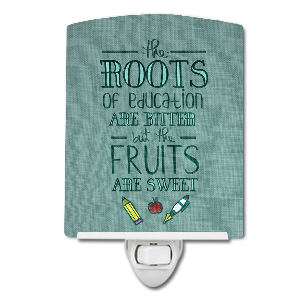 Education Fruits are Sweet Teacher Ceramic Night Light