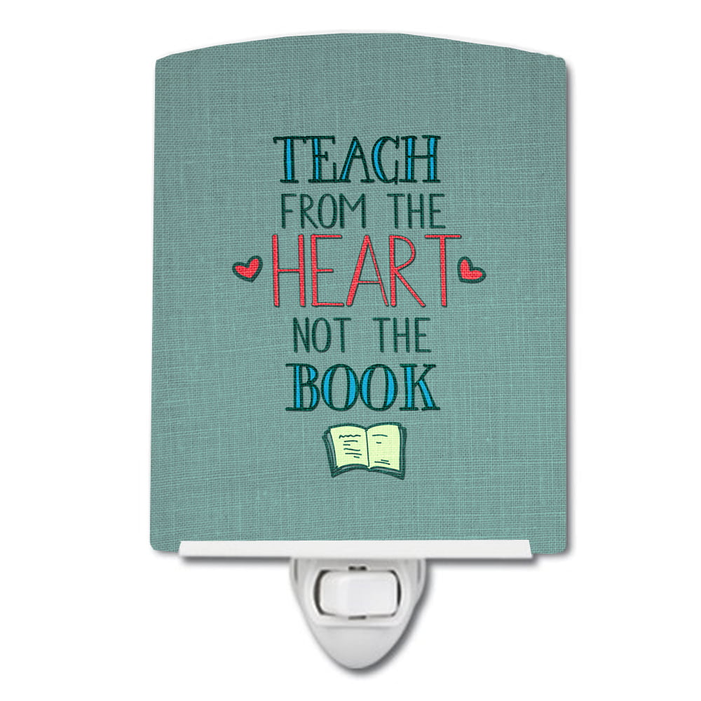 Teach From the Heart Teacher Ceramic Night Light