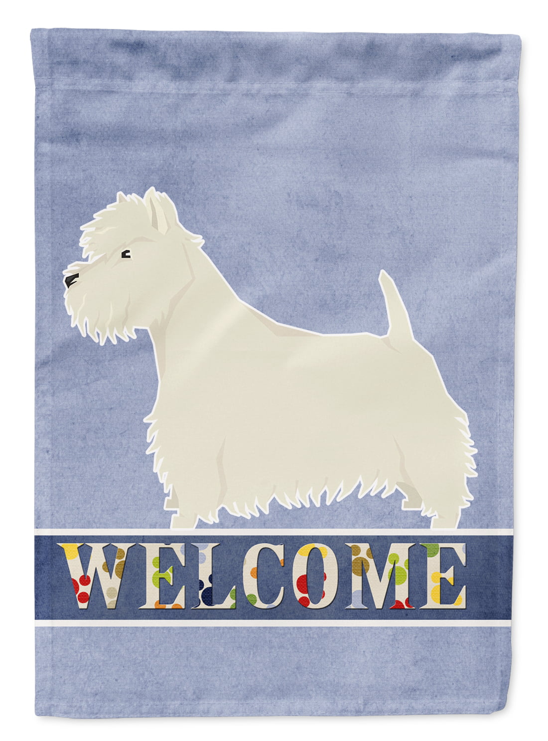 Westie Welcome Garden Size Flag