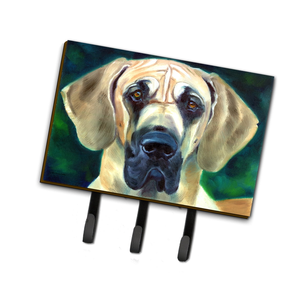 Great Dane Lookin at You Leash or Key Holder
