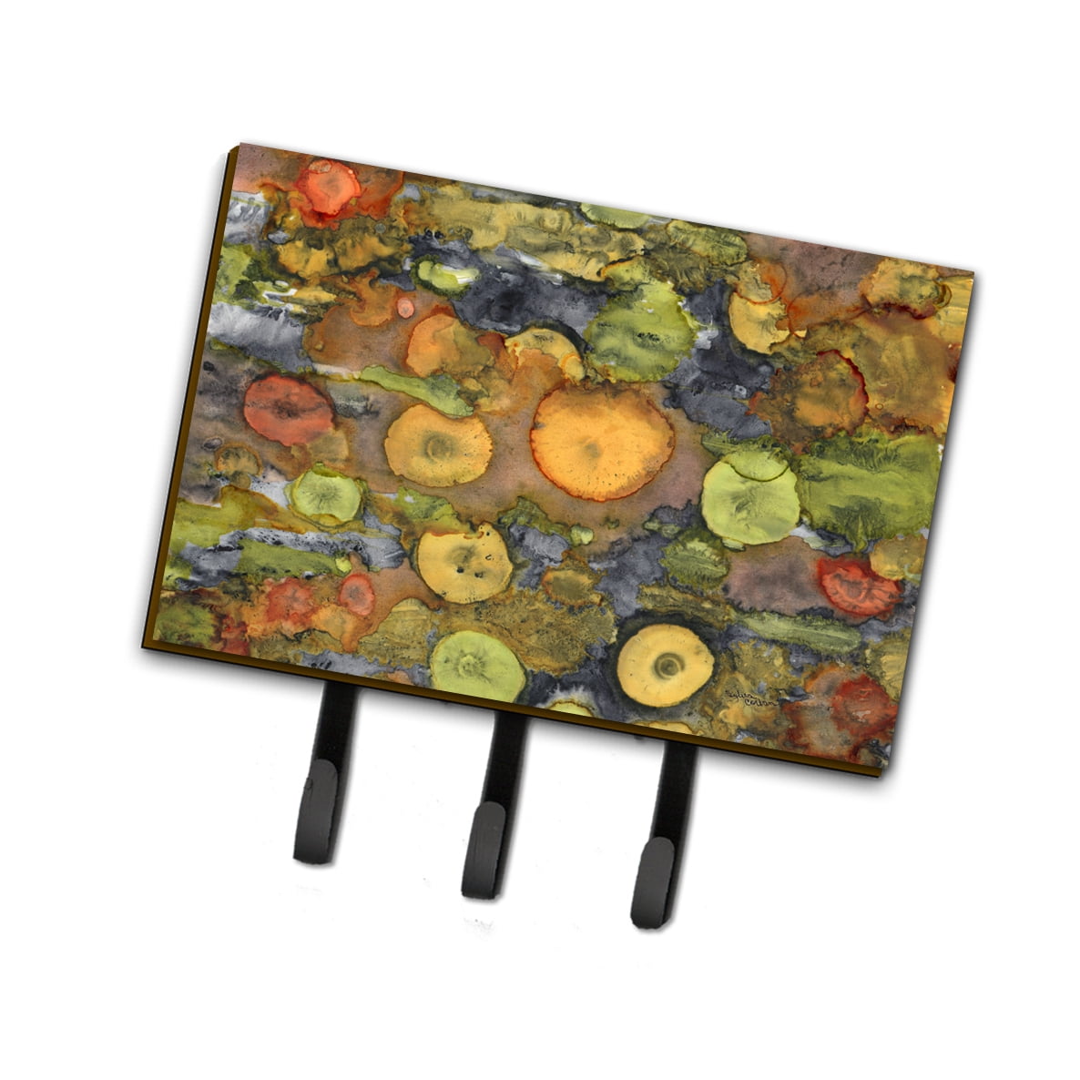 Abstract With Mother Earth Leash or Key Holder