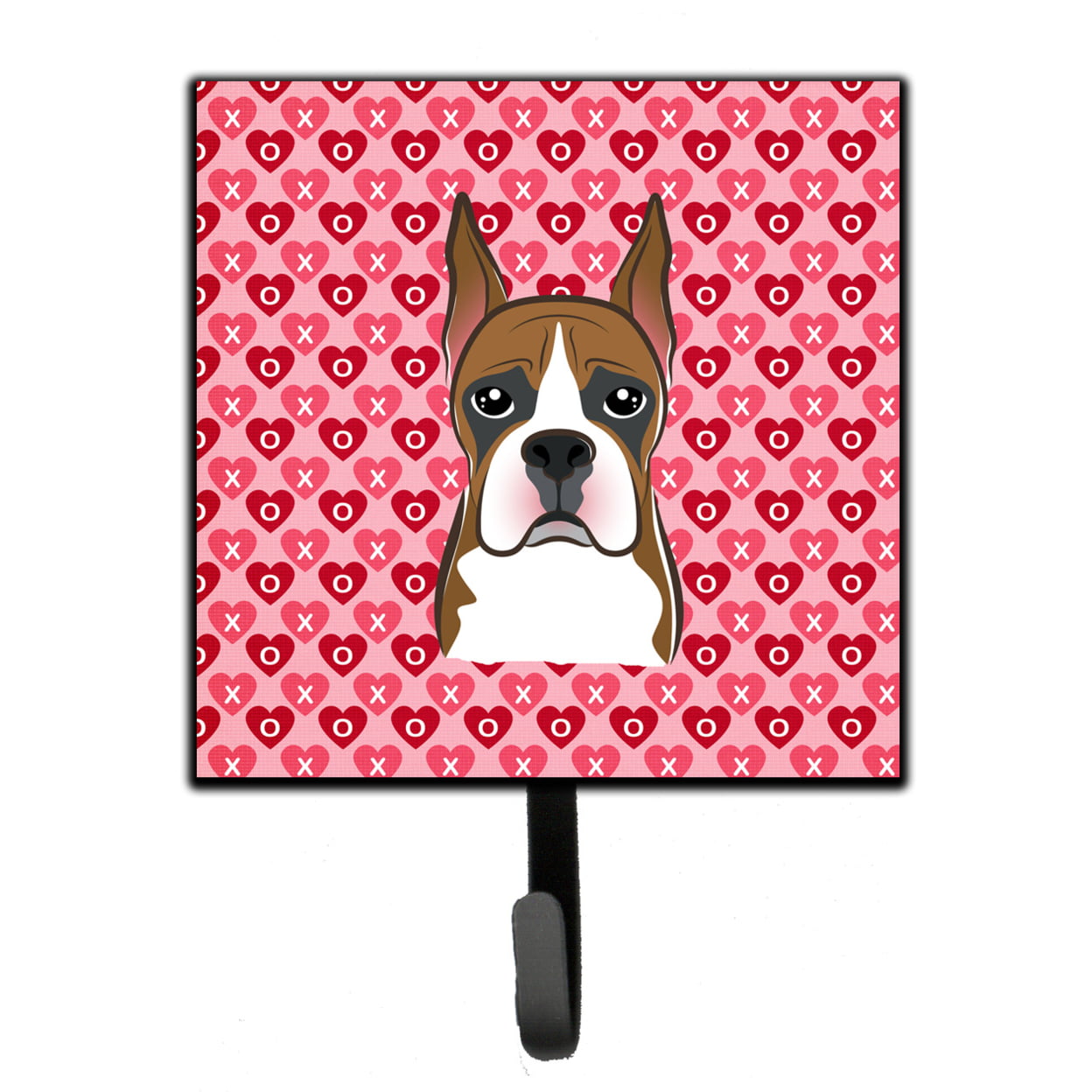 Boxer Hearts Leash or Key Holder