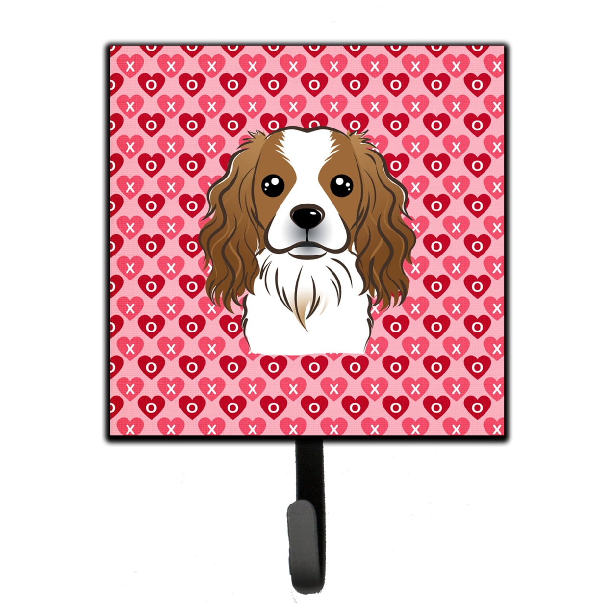 Cavalier Spaniel Hearts Leash or Key Holder