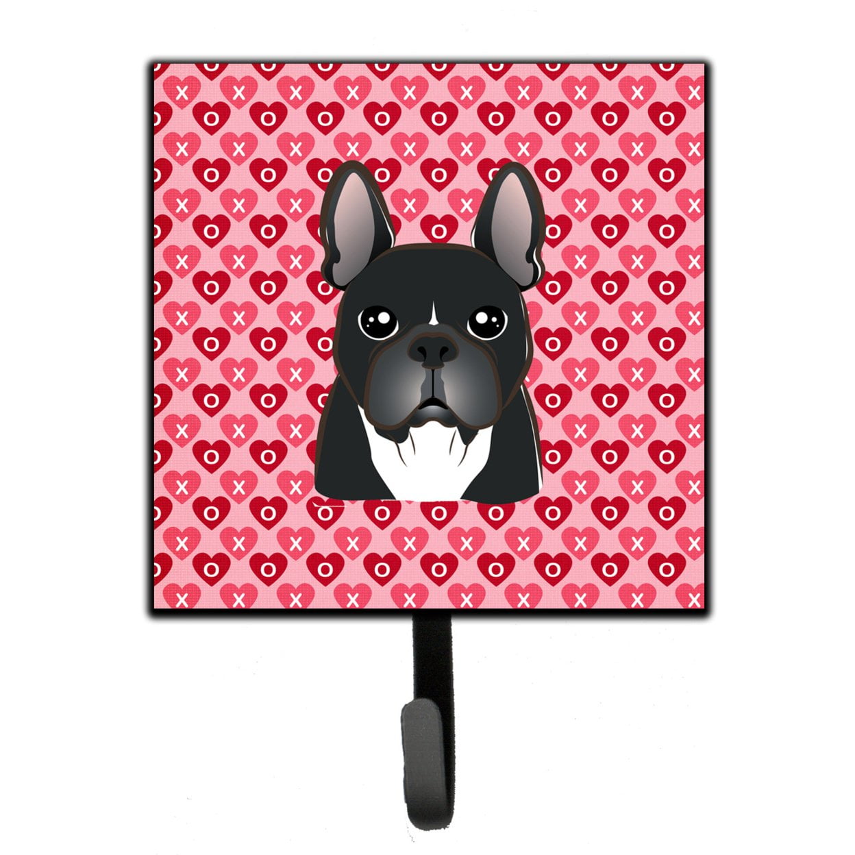 French Bulldog Hearts Leash or Key Holder