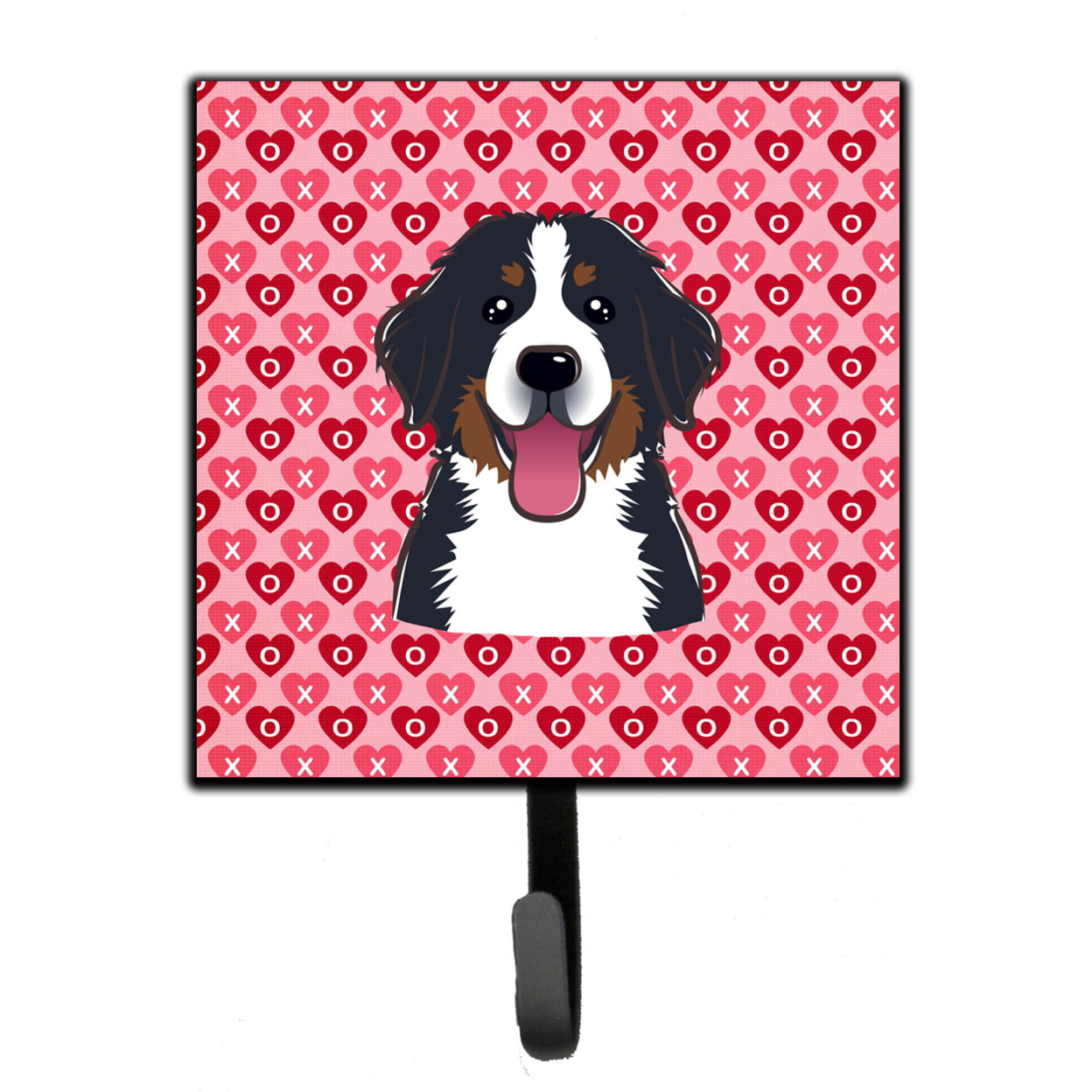 Bernese Mountain Dog Hearts Leash or Key Holder