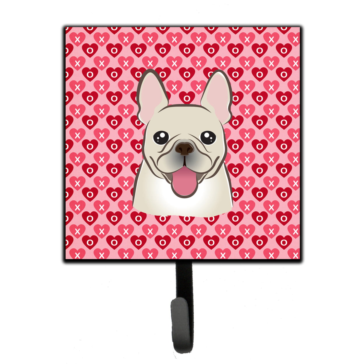French Bulldog Hearts Leash or Key Holder