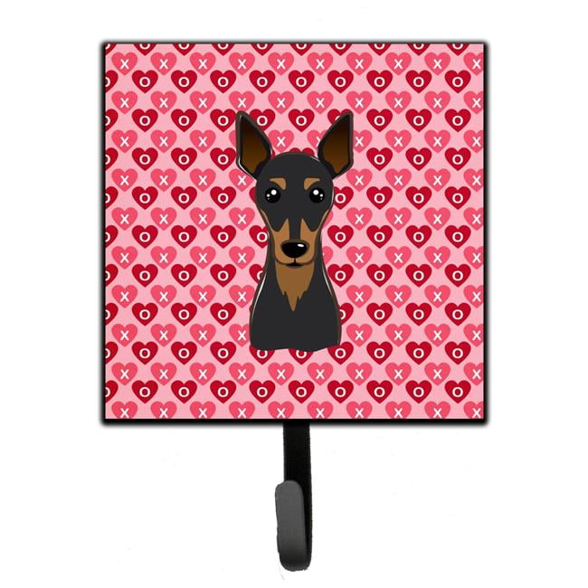 Min Pin Hearts Leash or Key Holder