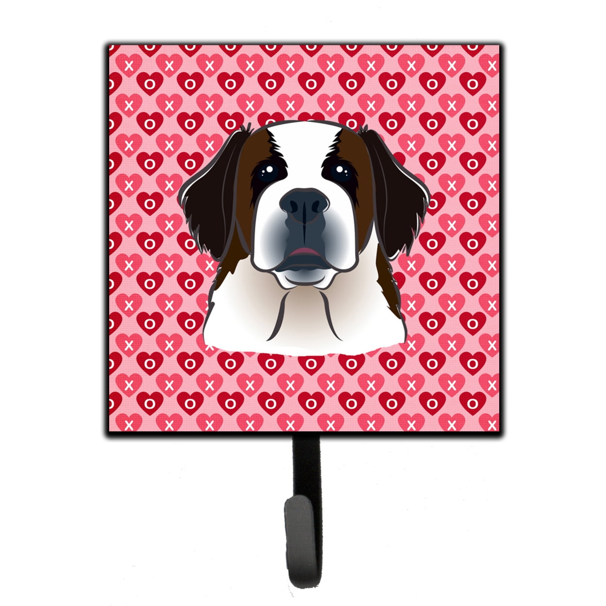 Saint Bernard Hearts Leash or Key Holder