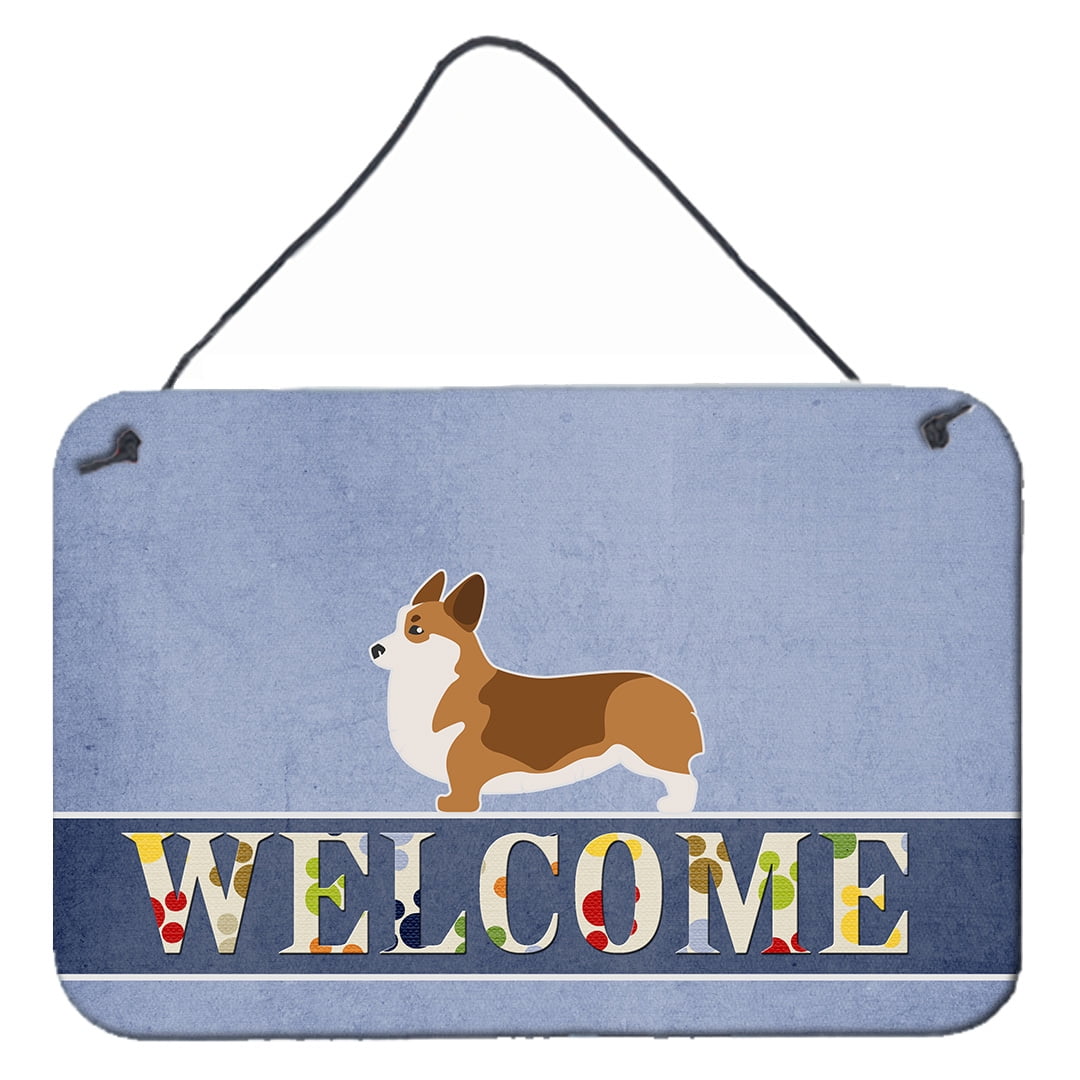 Corgi Welcome Wall or Door Hanging Prints