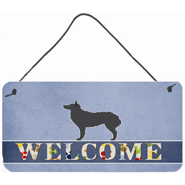 Croatian Sheepdog Welcome Wall or Door Hanging Prints