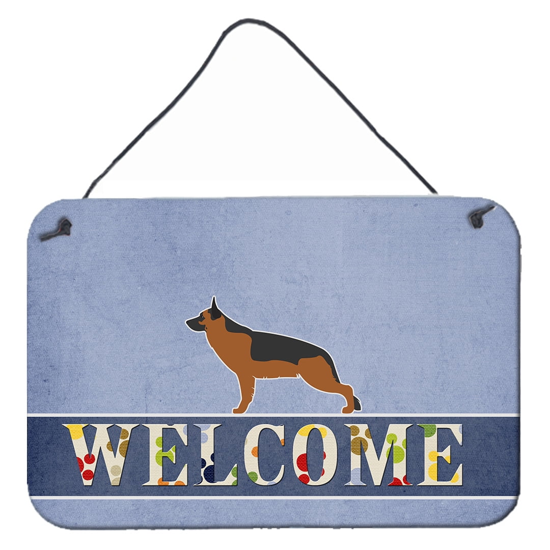 German Shepherd Welcome Wall or Door Hanging Prints