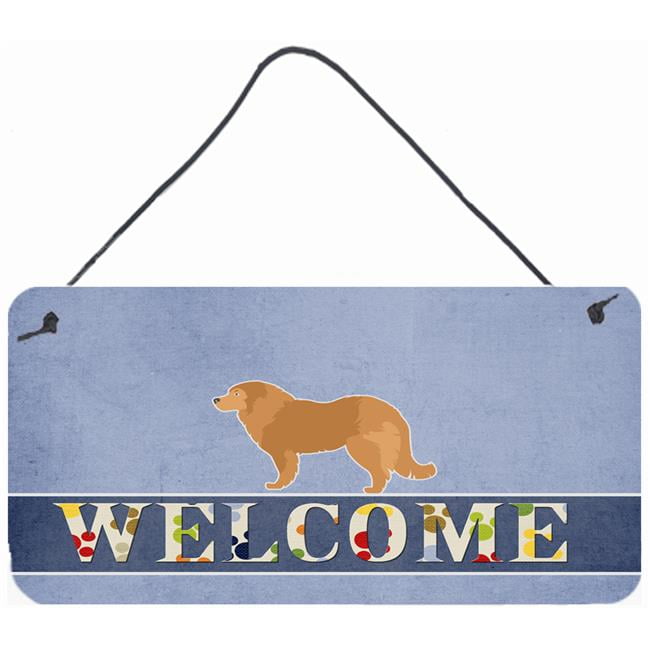 Caucasian Shepherd Dog Welcome Wall or Door Hanging Prints