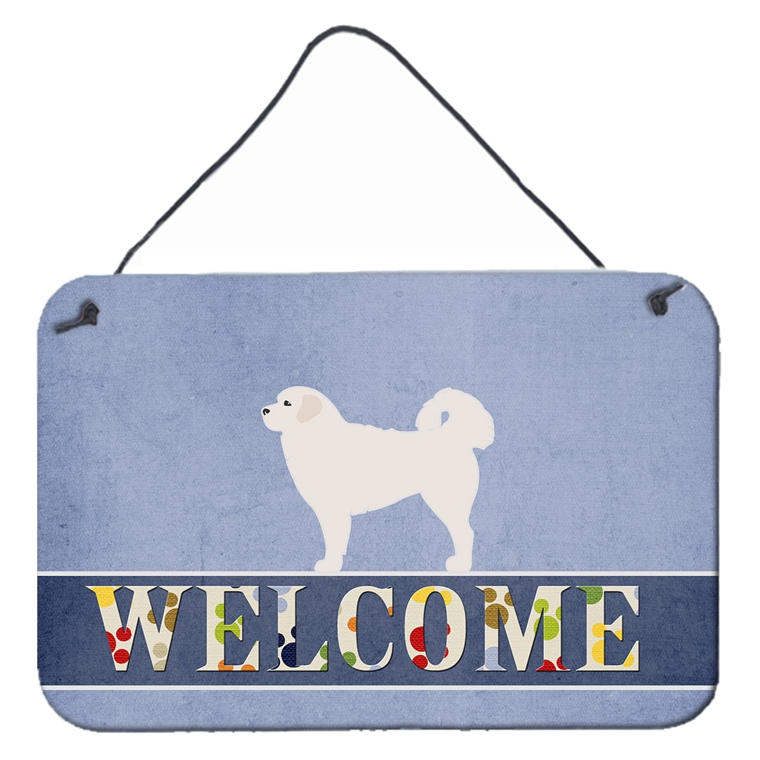 Polish Tatra Sheepdog Welcome Wall or Door Hanging Prints
