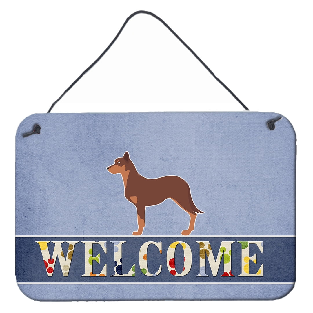 Australian Kelpie Dog Welcome Wall or Door Hanging Prints