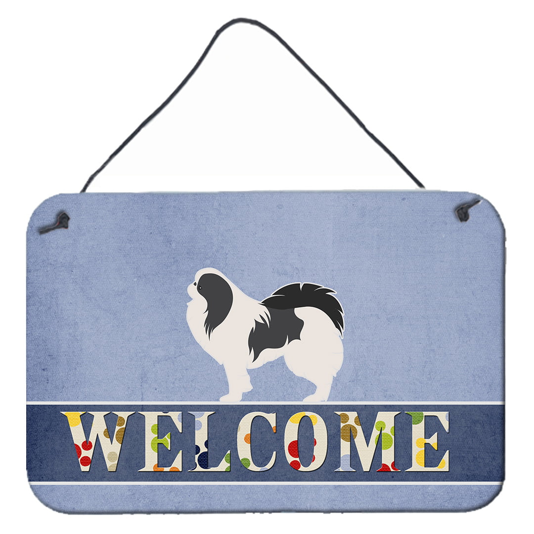Japanese Chin Welcome Wall or Door Hanging Prints