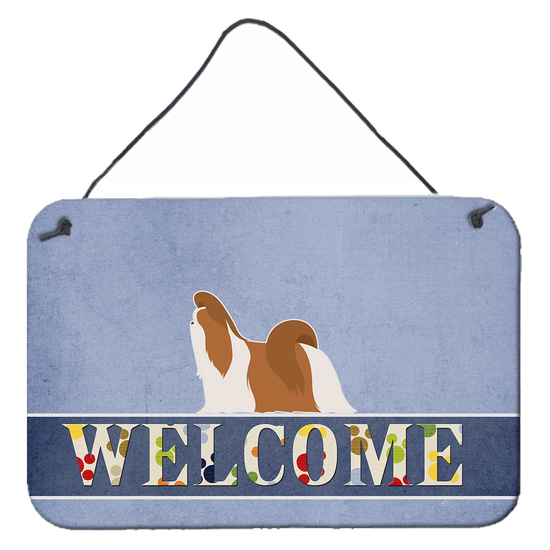 Shih Tzu Welcome Wall or Door Hanging Prints