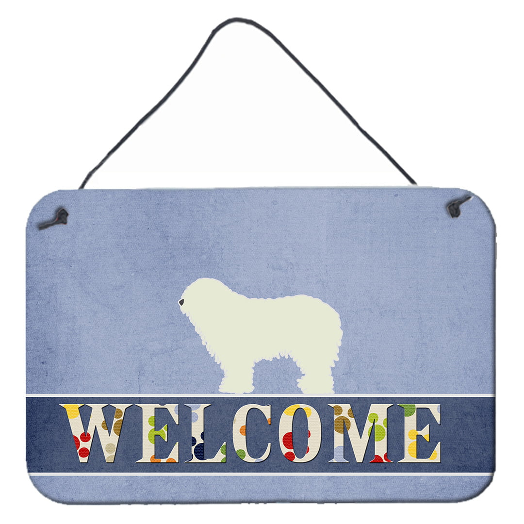 Komondor Welcome Wall or Door Hanging Prints