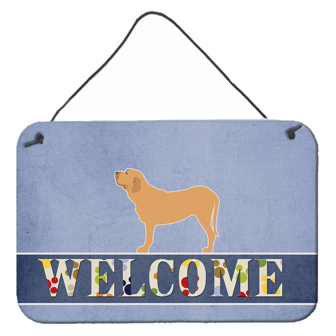 Fila Brasileiro Welcome Wall or Door Hanging Prints