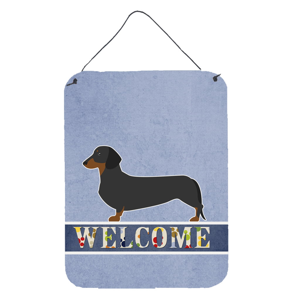 Dachshund Welcome Wall or Door Hanging Prints