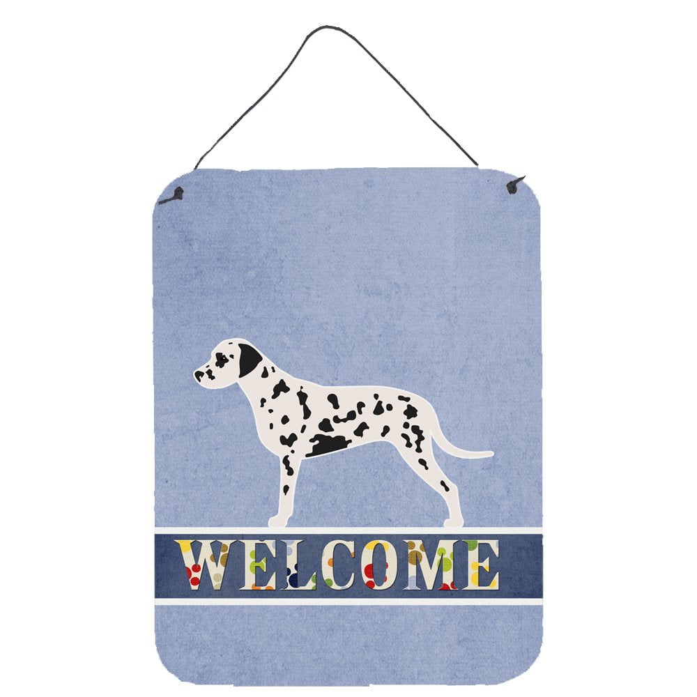 Dalmatian Welcome Wall or Door Hanging Prints