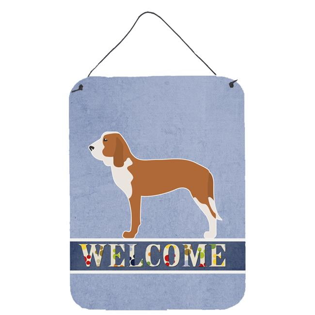Spanish Hound Welcome Wall or Door Hanging Prints