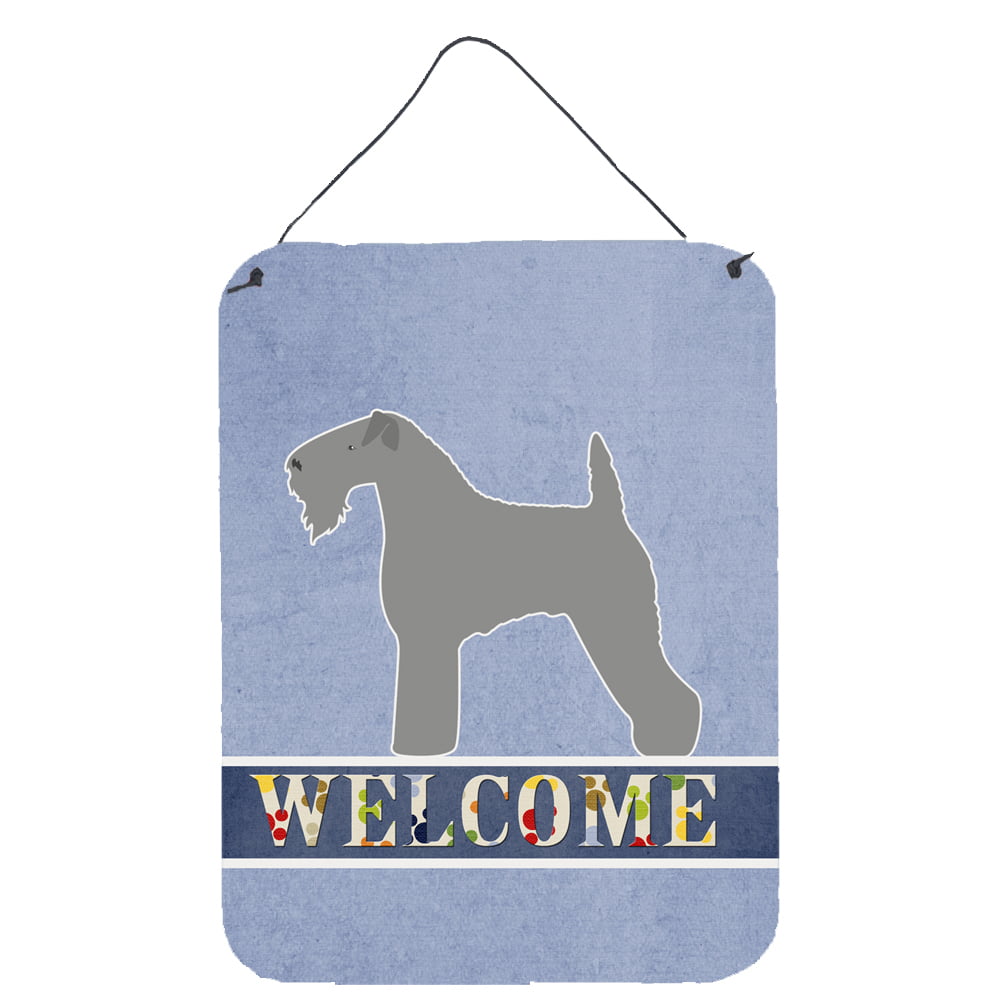 Kerry Blue Terrier Welcome Wall or Door Hanging Prints